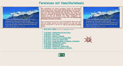 Desktop Screenshot of fernreisen.hansti.de